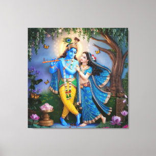 RadheKrishn Canvas Print