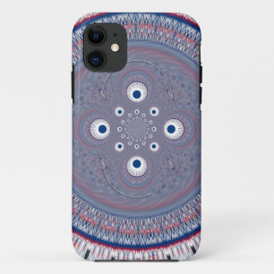 Radial Design Art Print iPhone 11 Case