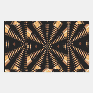 RADIAL Golden Spring PILLARS Elegant Deco GIFTS Sticker