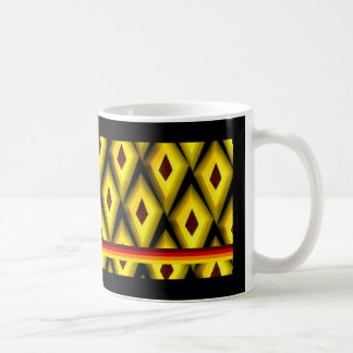 Radial Pattern Coffee Mug