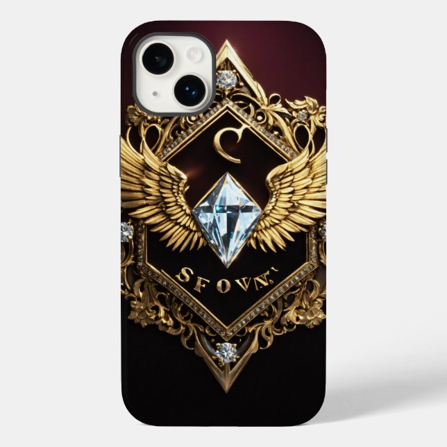 "Radiance in Every Touch: Unveil Elegance with Our Case-Mate iPhone Case (Back)