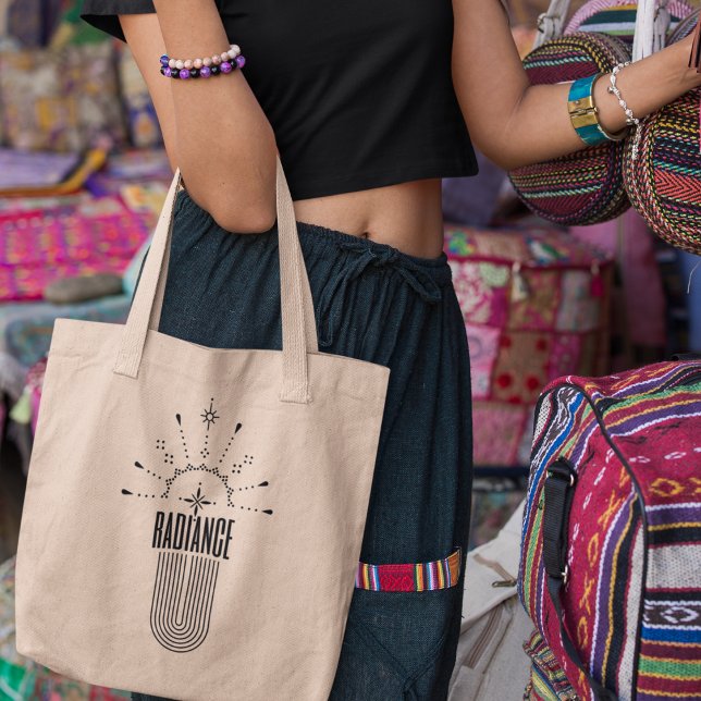Radiance Inspired Modern Stylish Gift Tote Bag (Shop now and make a statement that shines with your Radiance!)