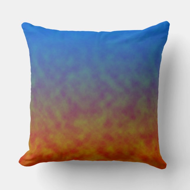 Radiance Reborn Throw Pillow (Front)