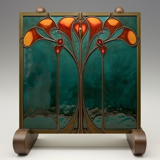 Radiant Amber Bloom  Tile (Creator Uploaded)