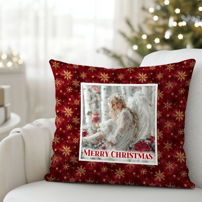 Radiant Angel Poinsettia Christmas Pillow Gift (Radiant Angel Poinsettia Christmas Pillow Gift)