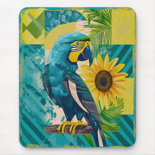 Radiant Ara in Sunshine Mouse Pad (Front)
