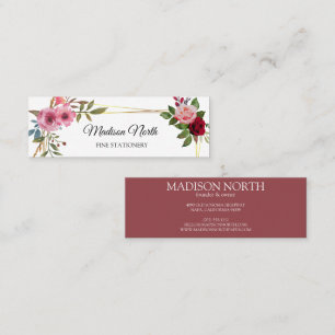 Radiant Bloom   Floral Business Card