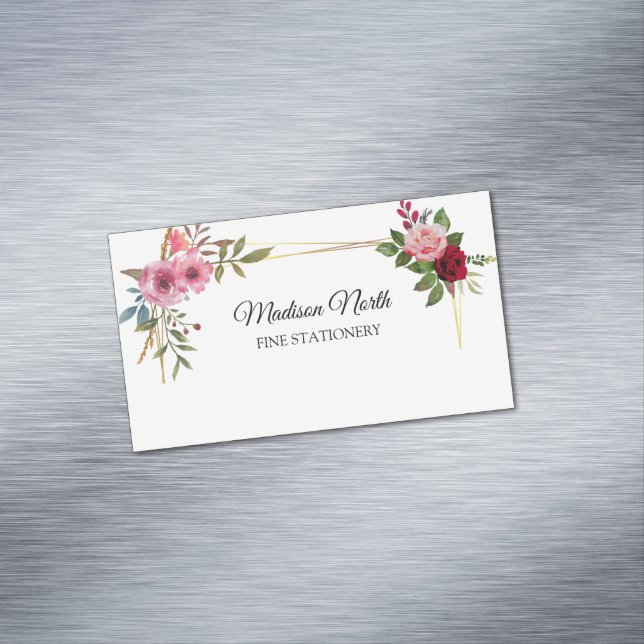 Radiant Bloom | Floral Business Card (In Situ)