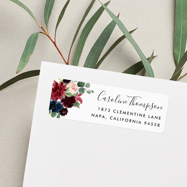 Radiant Bloom | Floral Return Address (Creator Uploaded)