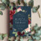 Radiant Bloom Frame Wedding Invitation