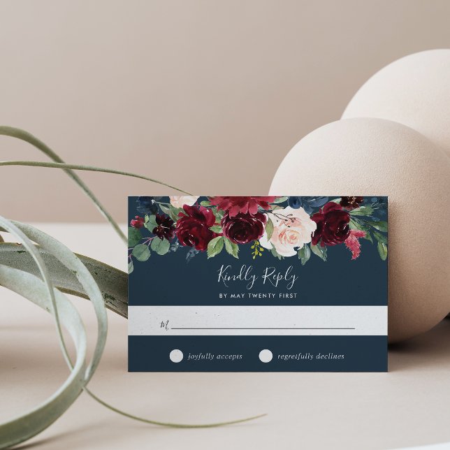 Radiant Bloom RSVP Card (Creator Uploaded)