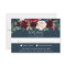 Radiant Bloom RSVP Card w/ Meal Choice