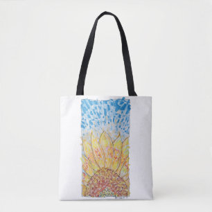 Radiant Bloom Sunflower Tote Bag