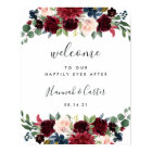 Radiant Bloom Wedding Welcome