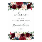 Radiant Bloom Wedding Welcome