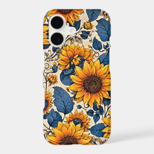 Radiant Blooms: Sunflowers Pattern Artwork