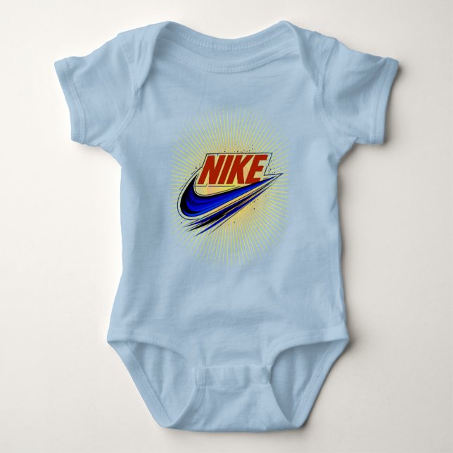 radiant burst baby bodysuit (Front)