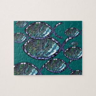 Radiant Christian Fish Symbol Jigsaw Puzzle