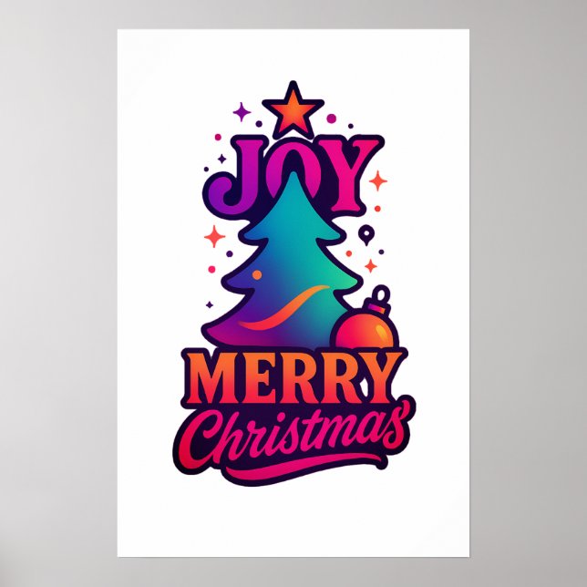 Radiant Christmas Fusion Poster (Front)