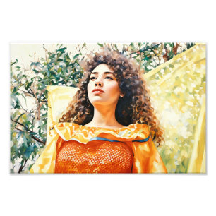 Radiant Confidence Photo Print