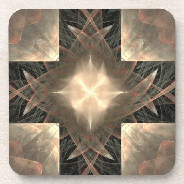 Radiant Cross Coaster (Front)