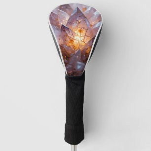 Radiant Crystal Heart Golf Head Cover