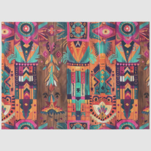 Radiant Cyan "Legacy of the Sun Empire" Tissue Pap Paper