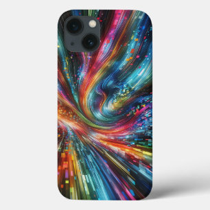 Radiant Digital Fibre Speed Phone Case - Vibrant 