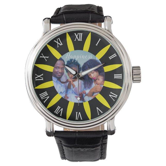 Radiant Family Love Montre personnalisée (devant)