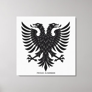 Radiant Feathered Eagle Canvas Print