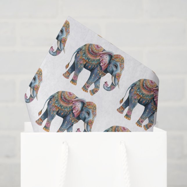 Radiant Festival Lights Tissue Paper