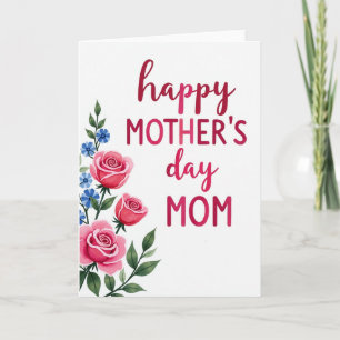 Radiant Floral Tribute Card