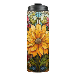 Radiant Florals Thermal Tumbler