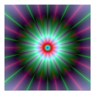 Radiant Flower Photo Print