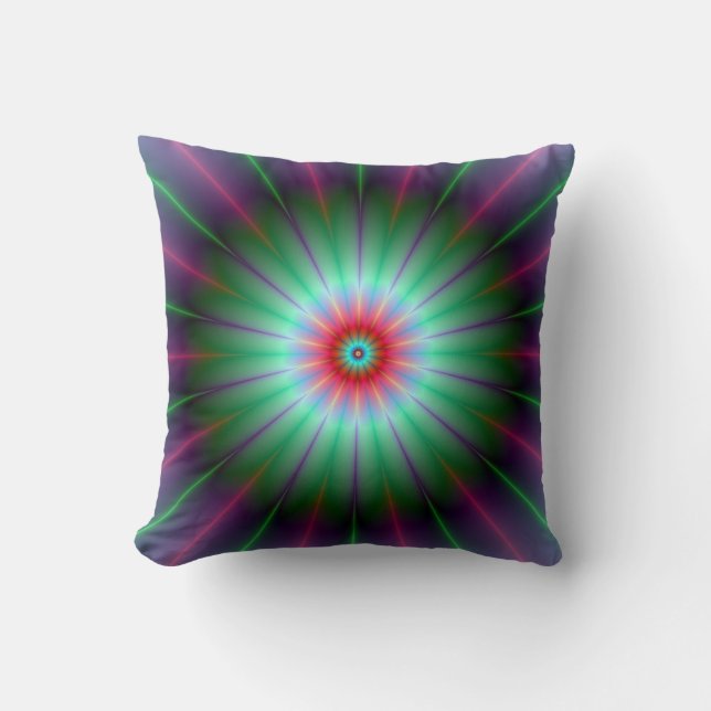 Radiant Flower Pillows (Front)