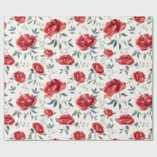 Radiant garden of confidence pattern wrapping paper