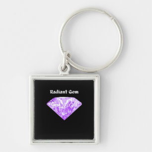 Radiant Gem Keychain