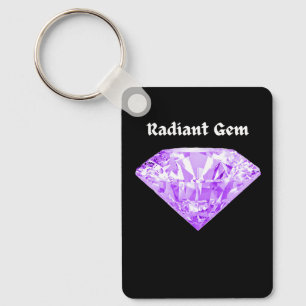 Radiant Gem Keychain