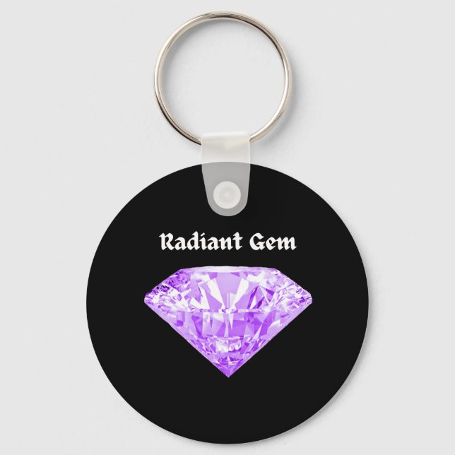 Radiant Gem Keychain (Front)