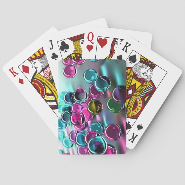 Radiant Gemstone  Playing Cards (Back)