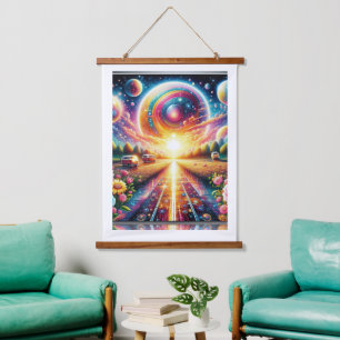 Radiant Glow Large 5D DIY Diamond Painting Kit Hanging Tapestry