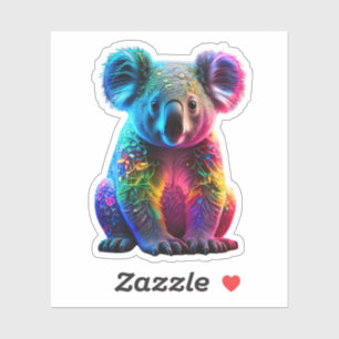 Radiant Glowing Koala