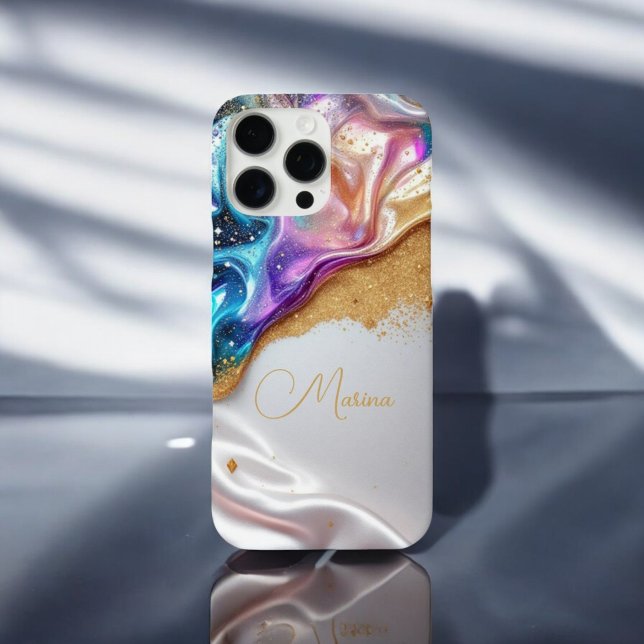  Radiant Gold Glitter iPhone / iPad case (Creator Uploaded)