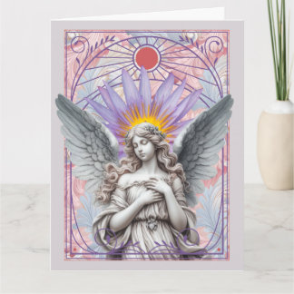 Radiant Grace - Sunrise Angel Card