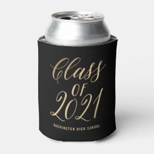 Radiant Grad EDITABLE COLORS Graduation Can Cooler