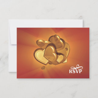 Radiant Hearts RSVP (Version 7) Card