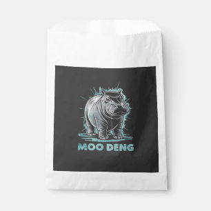 Radiant Hippo Moo Deng Favour Bag