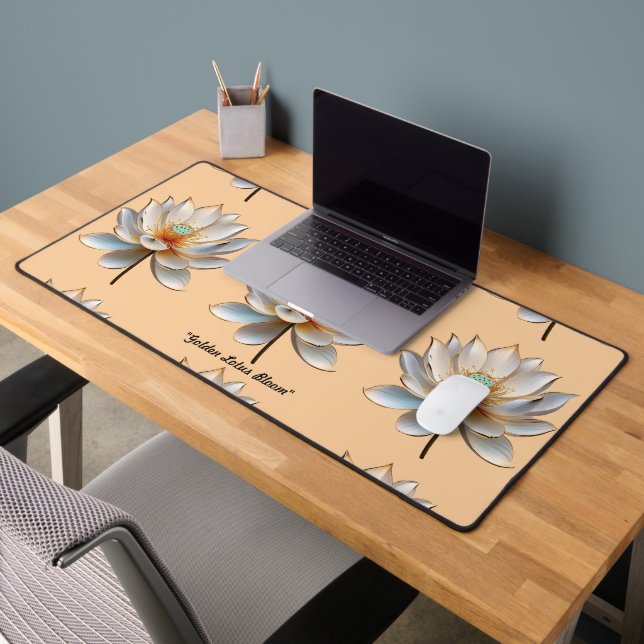 "Radiant Inner Peace" Desk Mat (Office 2)