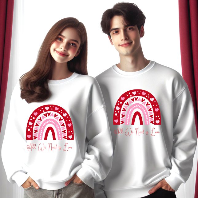 Radiant Love Rainbow T-Shirt (All We Need is love)