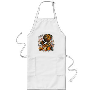 Radiant Loving Nurturing Mother day Long Apron